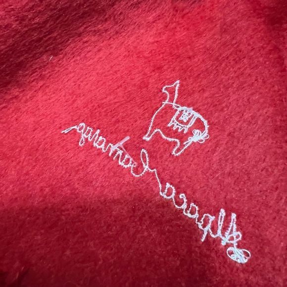 Alpaca Camargo Red 100% Alpaca Scarf NWT Peru - Picture 3 of 7
